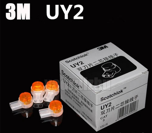 1000PCS Grease Filling Butt Wire  Connector UY2