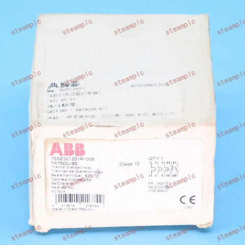 one  For ABB TA75DU-80 Thermal Overload Relay Free ship