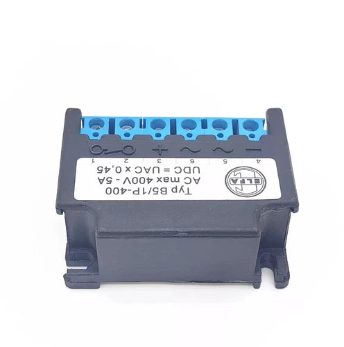 1PC Motor brake rectifier ELFA Typ B5/1P-400 AC max 400V -5A UDC=UACx0.45