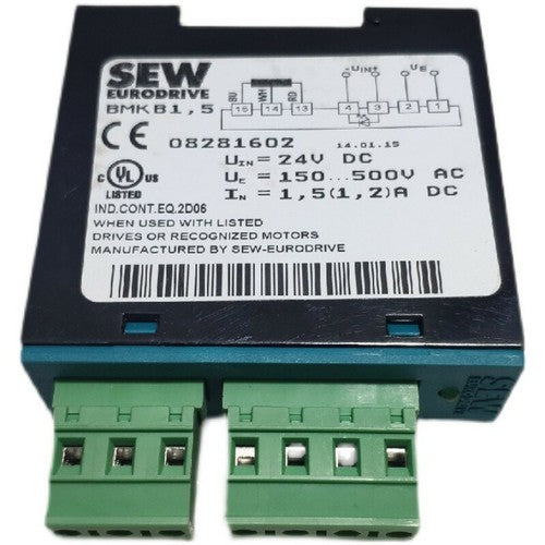 SEW Rectifier Module Motor Brake Accessories BMK B1.5 1.5A 08281602 150...500V
