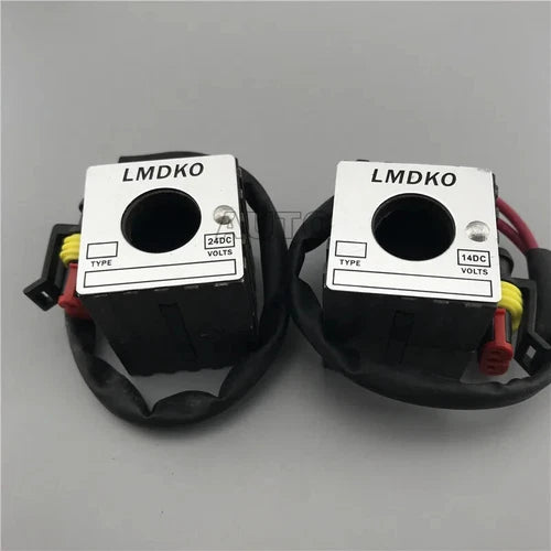 1X Inner Diameter 16mm Height 42mm 12V  Excavator Solenoid Valve Coil 60/65/75