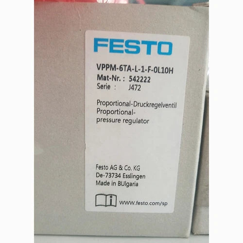 1PC  FESTO VPPM-6TA-L-1-F-0L10H 542222 Proportional Valve ping