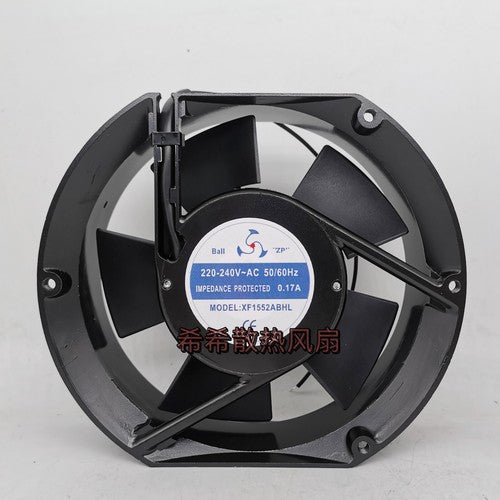 1 PCS Axial fan XF1552ABHL 220V 0.17A 17251 17CM cooling fan Aluminum frame