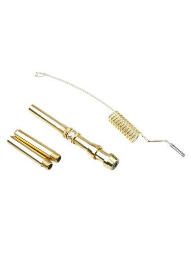 1PC  FIT FOR stainless steel portable short fishing rod FB-2 gold