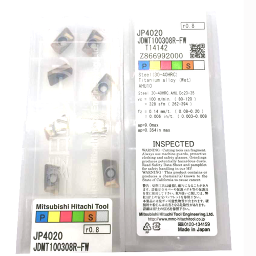 HITACHI JDMT100308R JP4020 CNC Blade