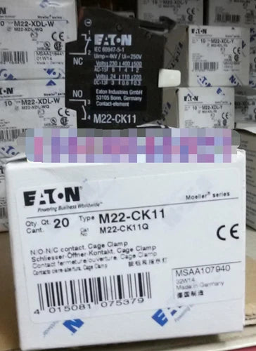 1PCS  Contact 1NO+NC   M22-CK11 M22-CK11Q