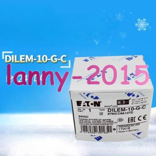 1PC  contactor   DILEM-10-G-C 24VDC