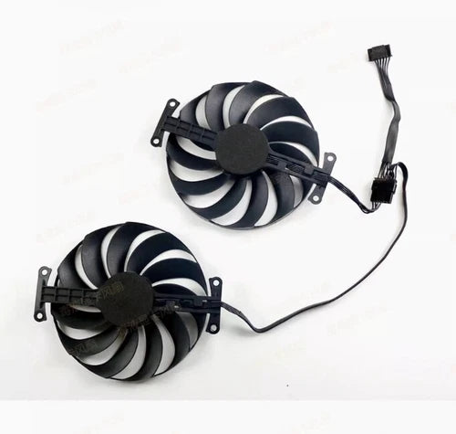 1PC graphics card cooling fan with dual ball bearings  RTX 4070 DUAL OC