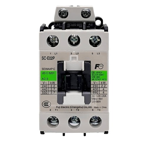 1PC FUJI SC-E02P Contactor Relay AC 380V