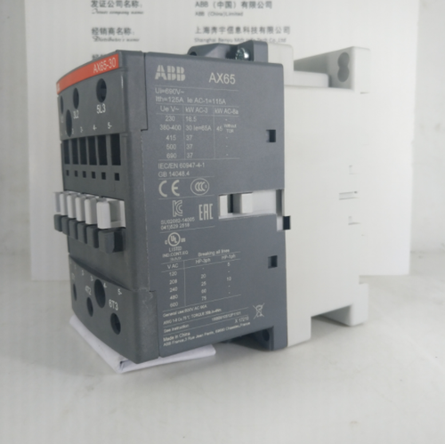 For ABB AX65-30-11-80 AC 220/230V 50/60Hz AX653011 AC Contactor 65A