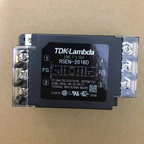 1PC  TDK Lambda RSEN-2016D 16A Ultra-thin EMC Single-phase Power Filter