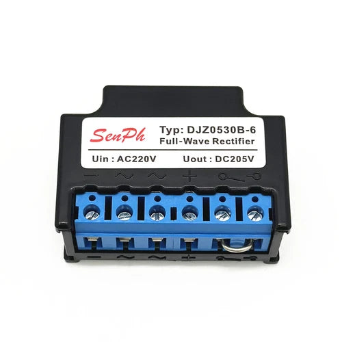 1X  full-wave brake rectifier module Typ DJZ0530B-6 INPUT 220VAC OUTPUT 205VDC