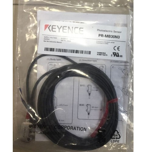 one  keyence PR-MB30N3 Photoelectric Sensor one Year Warranty