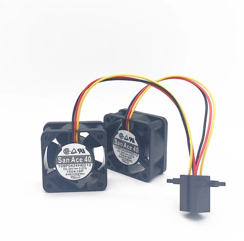 1PC 109P0424H6D13 24V 0.07A 4020  Equipment Dedicated Typewriter Dual Fan