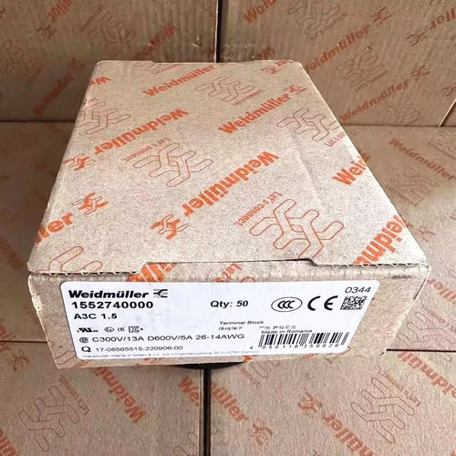 50pcs  1552740000 A3C 1.5 Straight-through Grounding Terminal