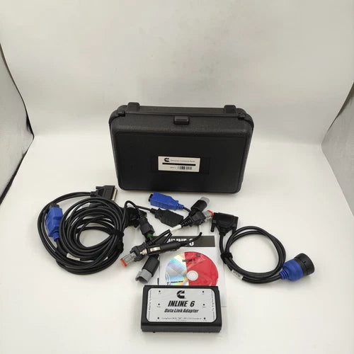 1x Inline6 Data Link Adapter inline 6 Heavy Duty Scanner insite 8.7 For Cummins