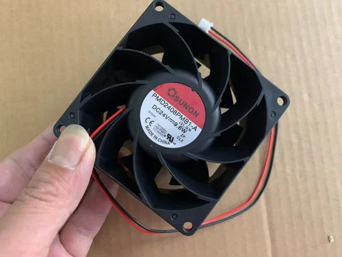 1PC  80x80x38mm 8cm 2-wire Converter Cooling Fan  PMD2408PMB1-A DC 24V 9.6W 8038