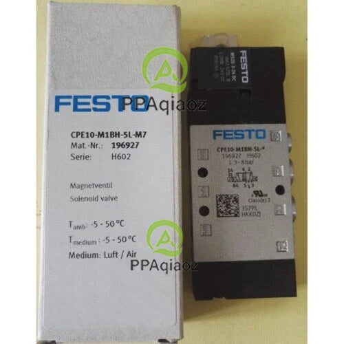 1PC  FESTO CPE10-M1BH-5L-M7 196927 Solenoid Valve Free Shipping