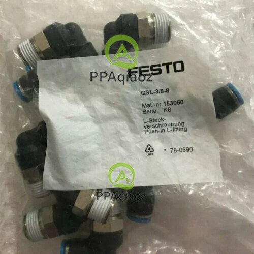 10PC  FESTO QSL-3/8-8 153050 Connector Free Shipping