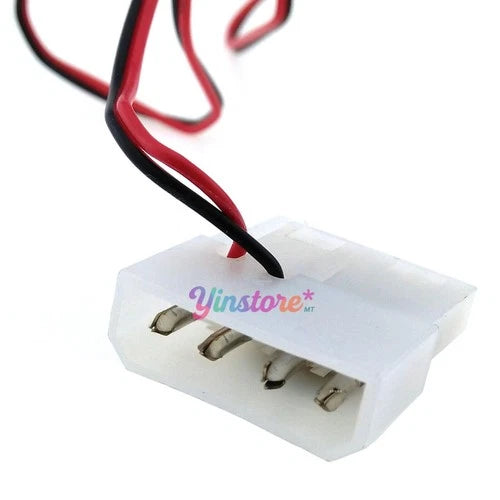 1x 42CFM PCI Slot Fan PC System Heat Air Exhaust Cooling 4-pin Power 12V 2200rpm