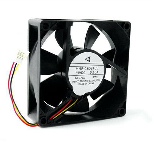 Mitsubishi MMF-08D24ES-RNL 8025 8CM 24V 0.16A 3-pin inverter cooling fan