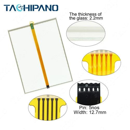 1X for 15inch CP2000 E891026 SCN-A5-FLT15.1-Z01-0H1-R Screen Glass Touch Panel