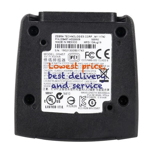 1X  Fixed 2D Fixed Mount Barcode Scanner Reader With RS232 Cable  DS457-HD20009