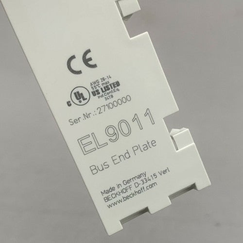 One Beckhoff EL9011 PLC Module EL 9011