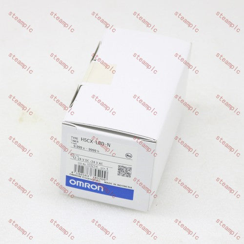 One OMRON  Timer H5CX-L8D-N H5CXL8DN 12-24VDC / 24VAC 1 Year Warranty