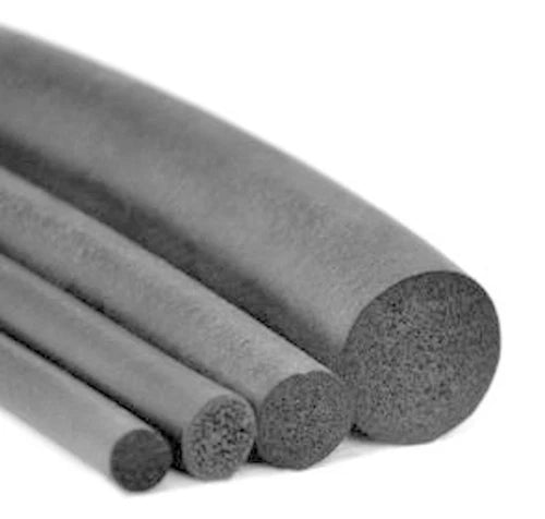 1X Feet Long EPDM Sponge Rubber Round Seal Strip 8mm/0.31" Diameter 10 meters/33
