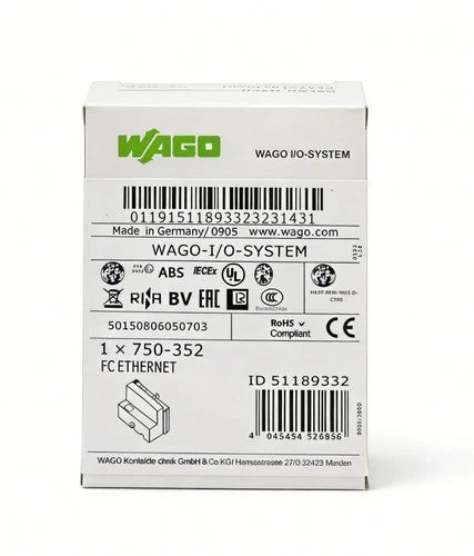 750-352  WAGO 750352 Programmable Fieldbus Controller PLC Module