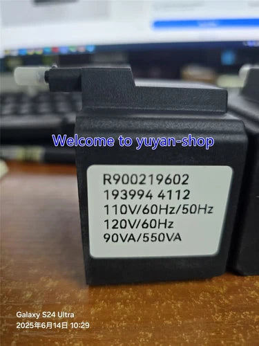 1PCS FOR  solenoid valve coil Replacement  R900219602 110V