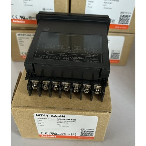 1pcs   AUTONICS MT4Y-AA-4N Panel Meter In Box