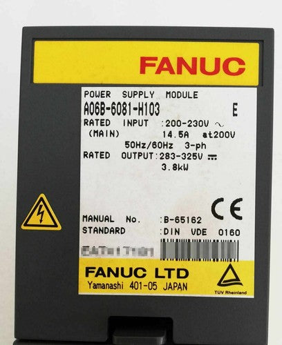 For FANUC A06b-6081-h103  Servo Amplifier Free Shipping