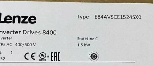 1 PC E84AVSCE1524SX0  LENZE E84AVSCE1524SX0 Inverter