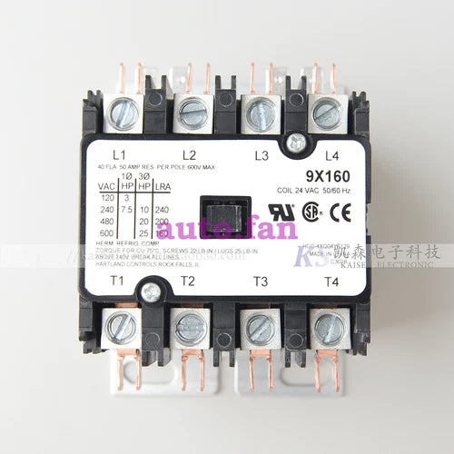 1PC For  AC contactor 24V 40A 9X160 HCC-4XQ04YT129