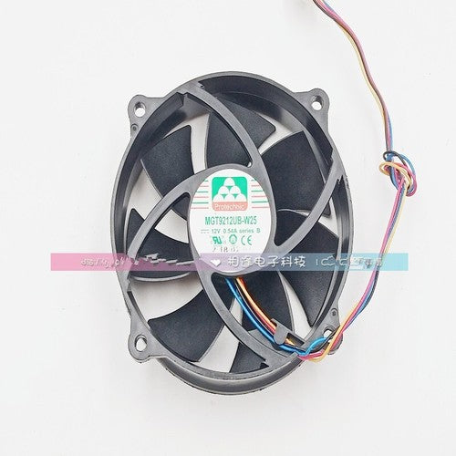1 PCS PROTECHNIC Fan MGT9212UB-W25 DC 12V 0.54A 92*25MM 2 wire cooling fan