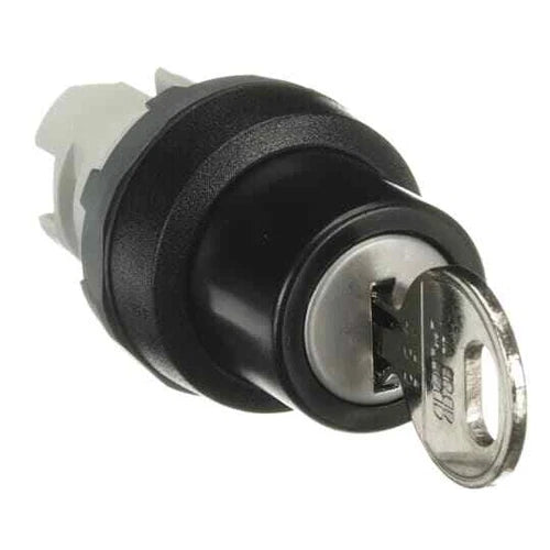 1PC Selector Switch Operator 22 mm Momentary Key Operator Black M2SSK3-101