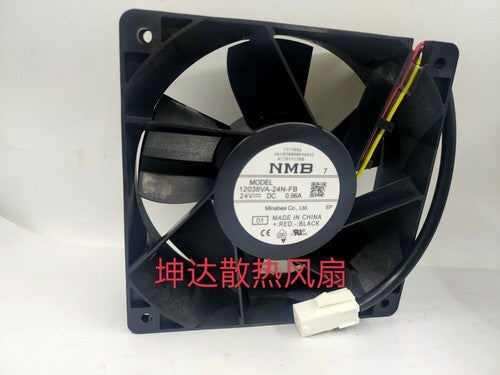 1 PCS NMB Fan 12038VA-24N-FB DC 24V 0.96A 12038 12CM 3 pin inverter Cooling fan