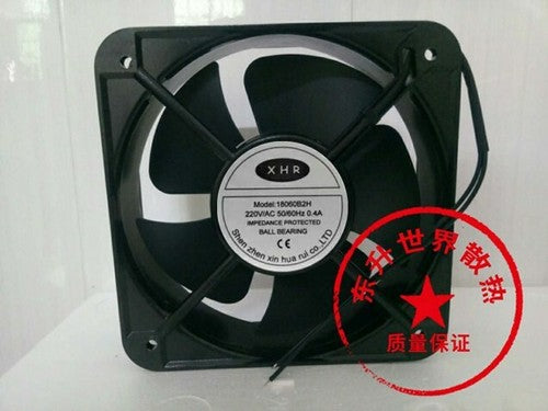 1 PCS XHR Fan 18060B2H AC 220V 0.4A 18CM 18060 axial cooling fan 2 wire