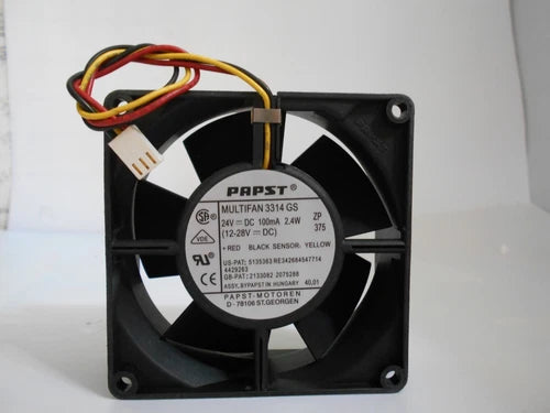 1PC MULTIFAN 3314GS PAPST Cooling Fan 24V 2.4W 100mA 92*92*32mm 3Pin  #P