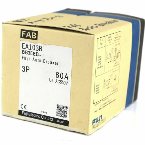 1PC   Circuit Breaker  EA103B 3P 60A
