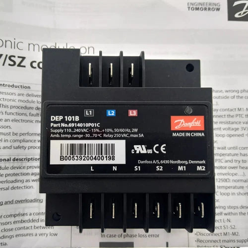 1PC  FIT FOR Danfoss DEP101B Compressor Protection Module 6914010P01C