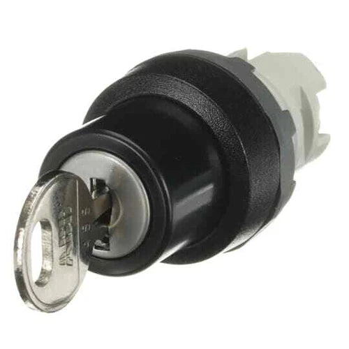 1PC Selector Switch Operator 22 mm Momentary Key Operator Black M2SSK3-101