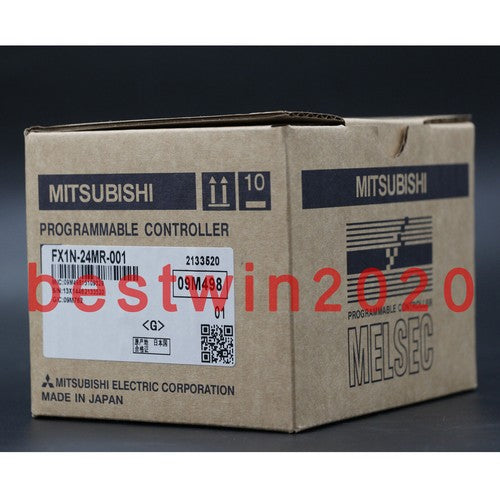 1PC  Mitsubishi PLC MELSEC FX1N-24MR-001 FX1N24MR001 free shipping