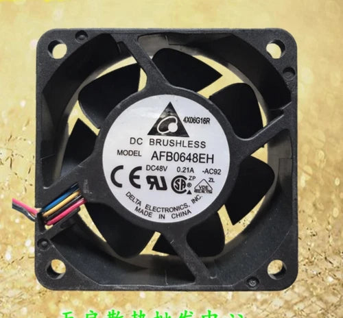 1PC   Industrial Cooling Fan QFR/AFB0648H/HH/EH/SH/VH/DH 48V 6CM 6025