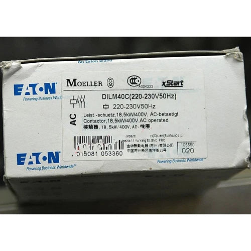 1piece   Contactor 220-230V 50HZ  DILM40C