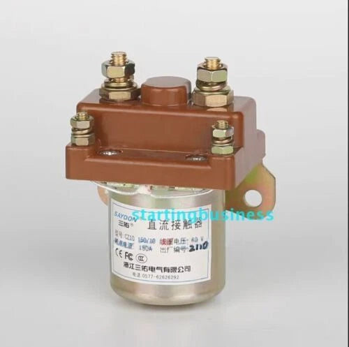 1PC  Contactor Solenoid  Heavy Duty 60V CZ10-150/10 150A DC