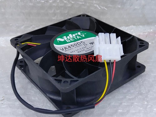1 PCS NIDEC Fan VA450DC V35251-58 DC 48V 0.62A 12038 12CM 3 wire cooling fan
