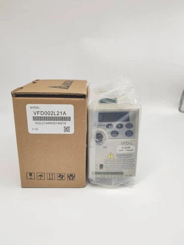 One  Delta VFD002L21A 0.2KW 220V Series Inverter Free delivery